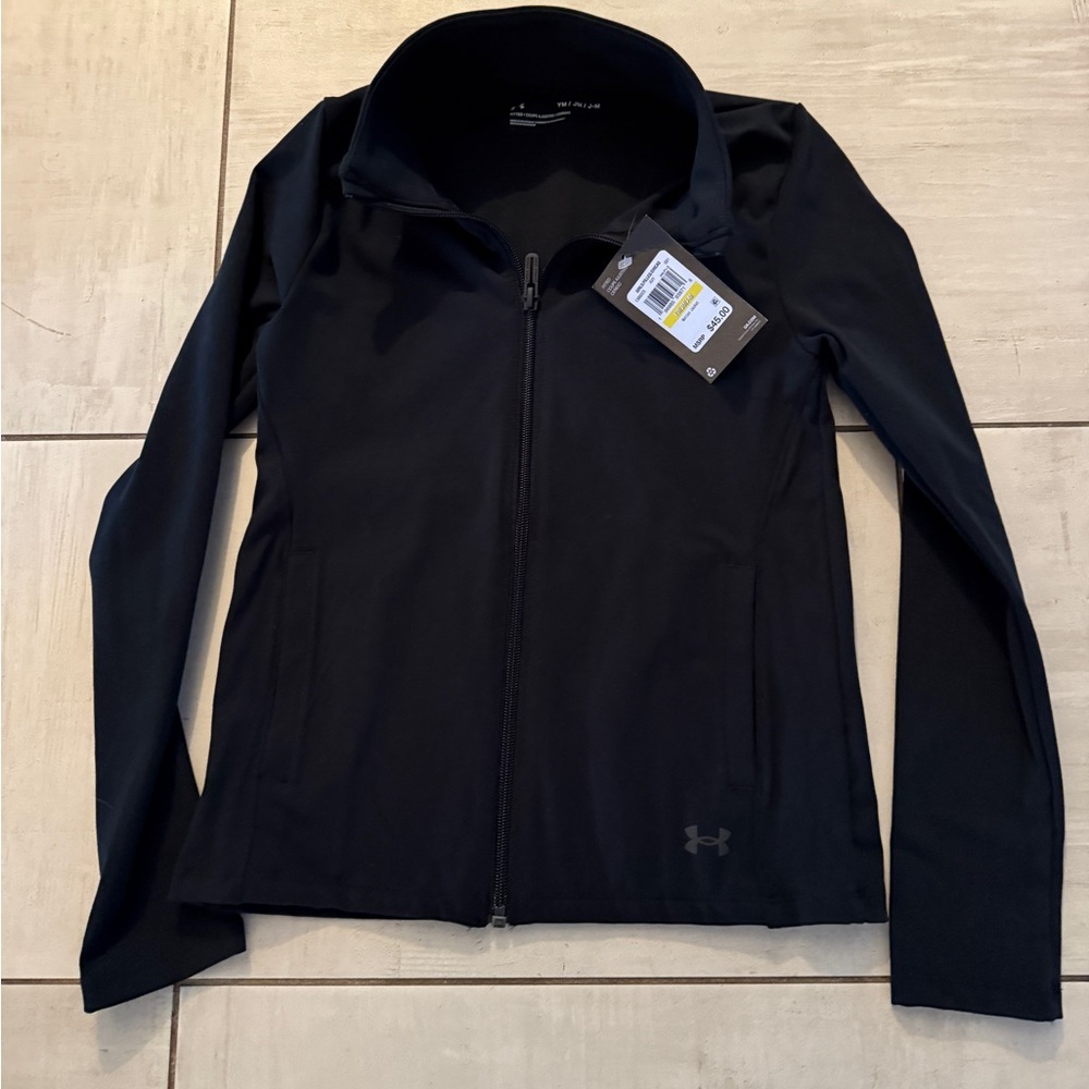 Under Armour Yourh Medium Motion Jacket in Black